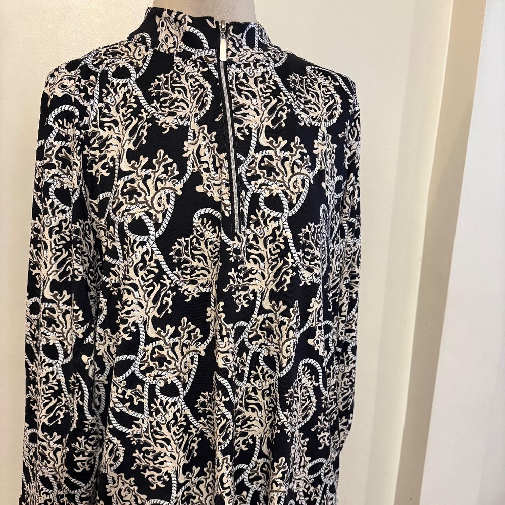 🖤 Lulu B Zip-Neck Tunic – Size 1X –  🖤